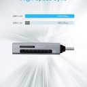 Anker SD Card Reader, 2-in-1 USB C Memory Card Reader for Digital Camera SD Card Viewer with Dual Slot for SDXC, SDHC, SD, MMC, RS-MMC, Micro SDXC,MicroSD, Micro SDHC Card, and UHS-I Cards