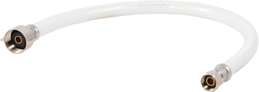 Eastman 20 Inch Flexible Toilet Connector, 7/8 Inch Ballcock x 3/8 Inch Compression Inlet Connection, 48175