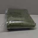 StangH Green Velvet Curtains 84 inches 2 Panels, Back Tab & Hook Belt Blackout Curtains for Bedroom, Thermal Insulated Privacy Drapes for Living Room, Moss Green, W52 x L84 inches, 2 Panels