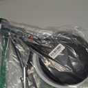 Nutrichef Electric Crepe Maker | 8-inch Nonstick Cooktop with On/Off Switch | Cooks Roti, Tortillas & Pancakes | Automatic Temperature Control & Cool Touch Handle | Includes Food Bowl, Whisk & Spatula (Dark Black)