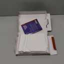 TEXAS LINEN CO. 100% Egyptian Cotton Pillow Cases Set of 2, 600 Thread Count White Standard/Queen Pillowcase for Sleeping, Soft, Silky Sateen Weave Bed Pillow Cover, Extra Long Staple Pillowcases