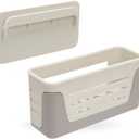 Clorox KeptClean Expandable Sink Caddy, one size, Almond Cream