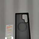 TORRAS Magnetic Shockproof for Samsung Galaxy S23 Ultra Case, Fit for MagSafe, 4X Military Grade Protection, Translucent Slim Case for Samsung S23 Ultra Case Anti-Fingerprint Anti-Scratch, Black