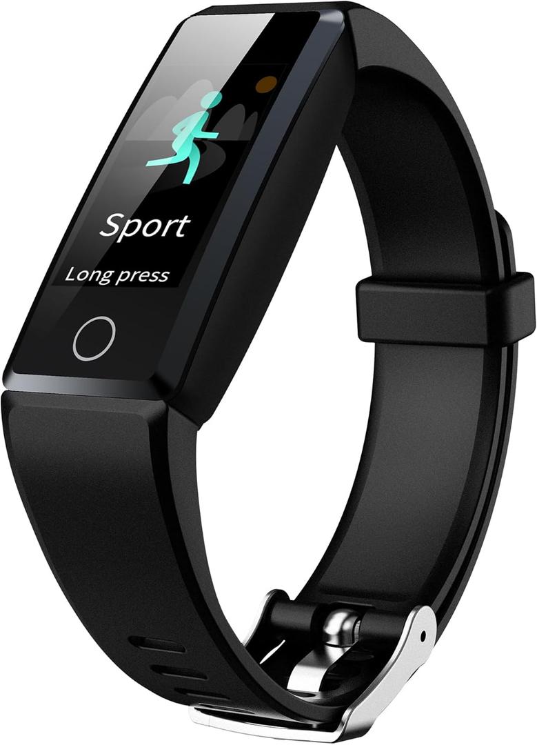 WELESS Fitness Tracker with 24 Hour Heart Rate Monitoring Sleep Monitoring Fitness Watch with Pedometer IP68 Waterproof Smart Bracelet with Step Tracker for Women Men