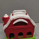 Farm Animals Big Barn Toy for 1 2 3 Year Old, Toddler Educational Montessori Toys, Farm Pretend Playset with Barn & Farmer, Christmas Birthday Easter Gift for Toddler Baby Boys Girls 1-3 Years