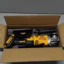 Cordless Angle Grinder Compatible with Dewalt 20V Max Battery(NO Battery) Brushless 4-1/2" Angle Grinder for Cutting, Griding, Polishing(10000RPM) (NO Wheels) (Yellow and Black)