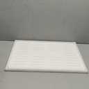 N NORTHSONG Large Diatomite Earth Bath Mat,Stone Bath Mat,Washable Rugs,Bathtub Mat -Rapid Water Absorption,Quick-Drying,Non-Slip for Bathroom and Kitchen-White