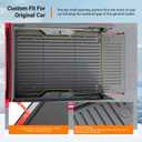 powoq 6FT Truck Bed Mat Compatible with 2024-2026 Toyota Tacoma Bed Liner Tailgate Mat TPE Bed Mat Truck Liner Replacement for 2024 2025 2026 Toyota Tacoma Accessories