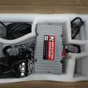 NEWTRY Mini Electric Chain Hoist 1100lb, 2-Speed Pendent Control w/E-Stop