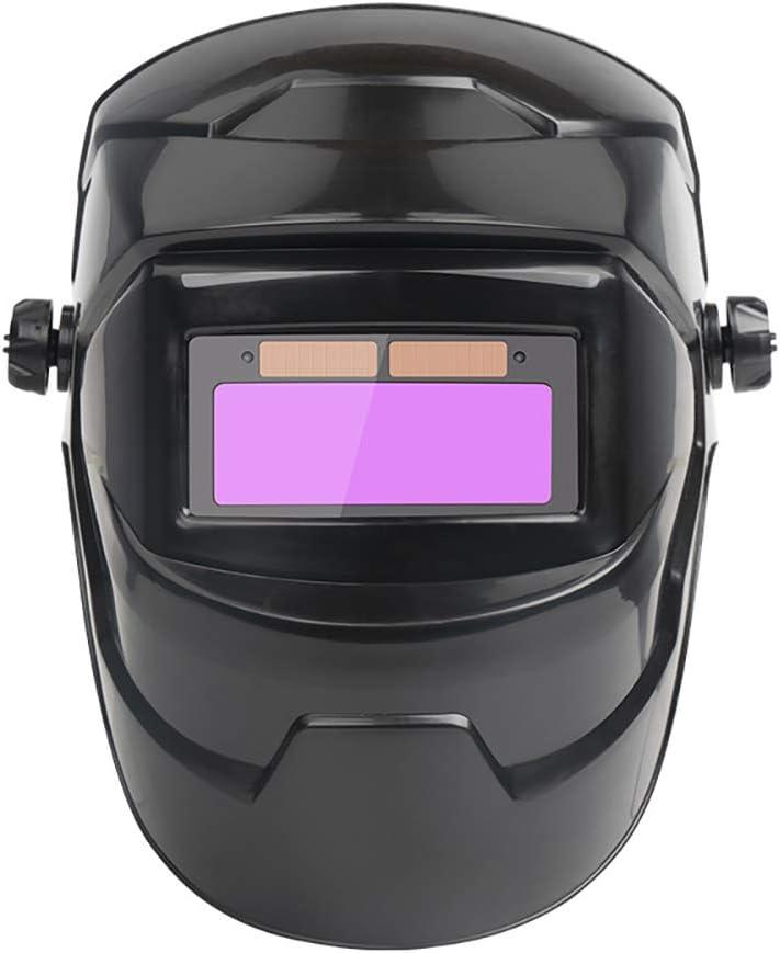 Large Viewing Screen Welding Mask, DEECOZY True Color Solar Automatic Dimming Color Changing Head-Mounted Welding Mask for Grinding Welder, Medium