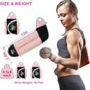 Weighted Gloves - Wrist Weights with Thumb Loops for Women, 0.5lb*2 1lb*2 2lbs*2 Set, Arm/Hand Weights for Running Walking Pilates Yoga