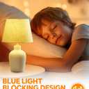Bonlux G40 LED Low Watt Light Bulb,2W E26 Amber Bulb Equivalent 20 Watt, Low Lumen Light Bulb 2000K Dim Soft Warm Light for Bedroom Bathromm Accent Lighting(4 Pack,Non-Dimmable)