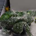 Palonu Artificial Hanging Plants for Shelf, 4 Pack Fake Potted Greenery Plant Faux Mandala Vine, String of Pearls, Ivy Vine, Persian Grass Fern in Pot for Desk Home Bathroom Farmhouse Room Table Decor