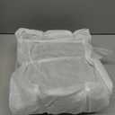 ZICOTO Beautiful Boucle Pouf Ottoman and Foot Rest - Elevate Your Living Room Decor with Lightweight Comfort and Charm - A Modern Foam Stuffed Poof Perfect to Rest Your Feet