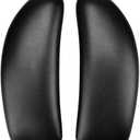 MingYi.office Vinyl Arm Pads Caps for Humanscale Freedom Office Chair, Only for Standard Arm (Height Adjustable), Can Not Fit The Advanced Arm, Black, 1 Pair.
