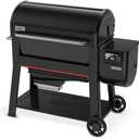Weber Searwood XL 600 Wood Pellet Smoker Grill, 36 inches WiFi & BluetoothEnabled Outdoor Grill for Smoking, Searing, Rapid React PID & Cooking up to 600F, Black