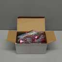 DR.DUDU Valentines Day 6 Ft Garland with Lights, Twig Garland with Pink Heart Roses and Berry Valentines Decor for Home Mantel