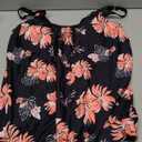 Yonique Womens Blouson Tankini Top No Bottom Loose Fit Swim Top Modest Tank Top Pink&Floral L
