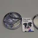 UDyoude Flea Collars for Dog, Flea & Tick Collar for Dogs, Tick Collar for Large Dogs, Upgraded Sturdy & Adjustable 8 Months PreventionPack of 2