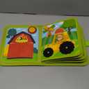 hahaland Busy Book for Toddlers 1-3 - Montessori Toys Busy Board for 1 Year Old Boy Gifts Girl Toys Educational Learning Quiet Activity Books Gifts Toddler Travel Toys for One Year Old Birthday Gift