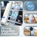 JETech Magnetic Case for Samsung Galaxy S26 Ultra, Translucent Matte Back Shockproof Cover (Omphalodes)