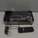 VUSIGN Sponge Holder for Kitchen Sink, Sink Caddy Organizer with Brush Holder, Rustproof Stainless, Self-Draining Sink Organizer for Countertop, Sponges, Brushes, Kitchen Decor and Accessories, Black