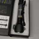 Rechargeable Solar Powered Flashlight,Multi Function LED Tactical Flashlight with Glass Breaker,Seatbelt Cutter,Alarm and Phone Charger,Powerful Handheld Flashlights for Emergencies Camping