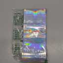 100 Pieces Mylar Holographic Resealable Bags - 4 x 6" Smell Proof Bags, Foil Pouch for Party Favor Food Storage (Holographic Color, 4 x 6 Inch)