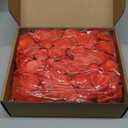 FloraSea 6000 PCS Artificial Rose Petals with 72 PCS Flameless LED Tea Lights Candles Decoration for Special and Romantic Night, Wedding Anniversary, Event, Party Decoration