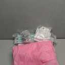 Sumbababy Princess Castle Tent for Girls Fairy Play Tents for Kids Hexagon Playhouse with Fairy Star Lights Toys for Children or Toddlers Indoor or Outdoor Games (Pink)