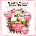 Pet Naturals Daily Probiotic Soft Chews for Dogs, Digestive and Immune Support Supplement, 1 Billion CFU Per Chew, Duck, 60 Count