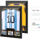Nice C Jersey Frame Display Case, Jersey Frame with Picture Slots (2 Pack)