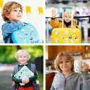 2 x 200 Pcs Animal Stickers for Kids, Cute Animal Individual Stickers for Kids, Watercolor Cute Vinyl Sticker for Classroom Prizes, Party Decor, Birthday Gifts, Crafts (Cute200)