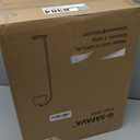 62.5" Gold Floor Lamp for Living Room Dimmable Standing Lamp with Remote & Foot Switch, 3 Color Temperatures Arc Tall Lamp Wood Mid Century Modern Floor Lamps for Bedroom Office, 9W Bulb Included