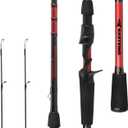 KastKing Royale Advantage Spinning & Casting Fishing Rods, Cast - 6'6"- Medium Heavy -Fast, 17 pounds