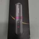 Go Brush Pro 2026 Cordless Hair Straightener Brush, 300M Negative Ionic Anti-Frizz, MCH Fast Heating, 3 Temp, 4000mAh Type-C, Portable Travel Styling Tool for Women (Silver Gray)