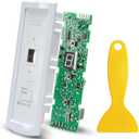 Upgraded 297370600 Refrigerator Control Display Board for Frigidaire & Crosley Freezer Electronic Control Board - Replaces 297241800, 297366100, PS3502428, 2020880