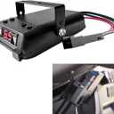 Proportional Trailer Brake Controller 8508211 with LED Digital Display Compatible with 1-4 Axle Heavy Duty Towing Trailers RV Trucks and Load,Plug and Play