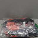 Xtinmee 5 Pcs Women Royal Vampire Costume Halloween Costume Adult Dress Victorian Vampire Teeth Fangs Necklace Role Playing (Medium)