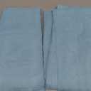 youleyar Solid Sheer Rod Pocket Curtain Voile Draperies 2 Panels White Beige Black Grey Coffee 52 Inch Width 84 Inch Long 1 Pair for Kitchen Bedroom Children Living Room Yard (Turquoise,52W84L)