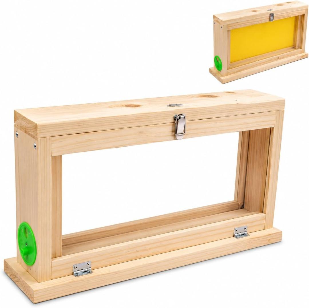 Diyeeni 21.7"x12.4" Bee Hive Box, Wooden