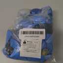 Amandir 153pcs Blue Balloon Garland Arch Kit, Different Sizes 18 12 10 5 inch Latex Metallic Confetti Blue Balloons for Boys Birthday Baby Shower Ocean Theme Party Anniversary Decoration Supplies, Blue