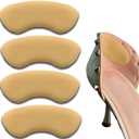 Heel Grips for Men and Women, Self-Adhesive Heel Cushion Inserts Prevent Heel Slipping, Rubbing, Blisters, Foot Pain, and Improve Shoe Fit