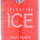 3 x Sparkling Ice, Sparkling Ice Fruit Punch CRV, 17 Ounce BBD: 09-08-25