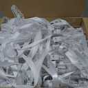 100PCS Light up Wands for wedding, Wedding Wands Streamers with 3 Colorful Flashing Modes, Fairy Wands, LED Silk Fairy Wand with Bells for Wedding, New Year, Thanksgiving, Concert