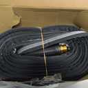 100ft Garden Hose Lightweight Flexible Water Hose, Abrasion Resistant, Kink Free, Durable Sturdy Hoses 2025 Up Graded Thicken Waterhose 700 PSI for Outdoor, RV, Marine, Convenient Storage, 3/4GHT