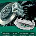 SCITOO Rear Left & Right Disc Brake Calipers With Bracket 18B5307 18B5306 | Fit For Chevrolet,For GMC Models - For Sierra 2500 HD 2011-2019,For Sierra 3500 HD 2011-2019,For Silverado 2500 HD 2011-2019