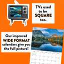 Four Seasons Calendar 2026 Seasonal Monthly Wall Calender 12 Month | American Made In The USA