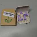 HeyFir Ultra-Soft Noise Cancelling Ear Plugs, Reusable Silicone for Sleep Concerts Travel Office,33dB (NRR),Ergonomic Integrated Design Fit for Small Ear Canals Noise Sensitivity (Purple, 4 Pairs)