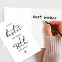 3 x Bestie 30th Birthday Card, 30th Birthday Card for Her Women Best Friend, 30th Birthday Gifts for Sister Female Friend, To My Bestie On Your 30th Birthday